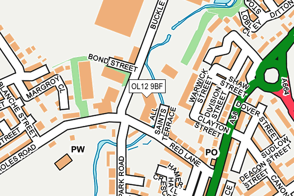 Map of KEN TAYLOR SUPPLIES LTD. at local scale