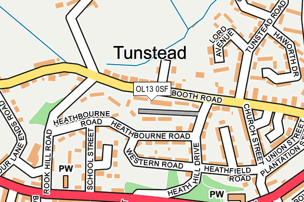 Map of NATALIE STENSON LTD at local scale