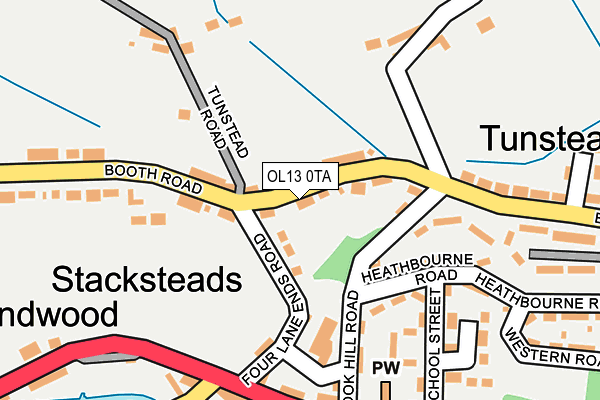 Map of TOWNSEND SHEET METAL(ENGINEERING)CO.LIMITED at local scale