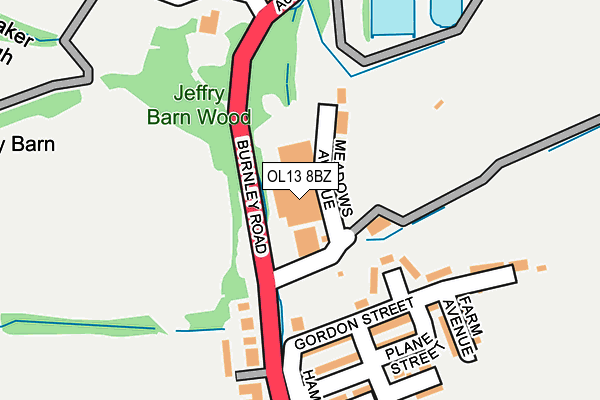 Map of JARDINE LEISURE LIMITED at local scale