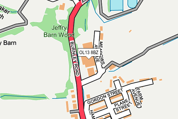 Map of GLEN CASTINGS HOLDINGS LIMITED at local scale