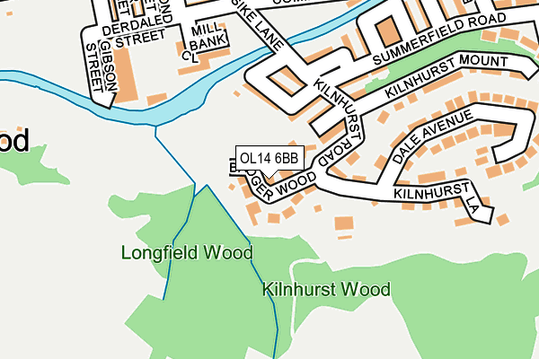 Map of KASMED LTD at local scale