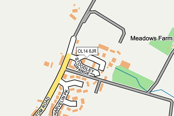 Map of SARAH DUDLEY LTD at local scale