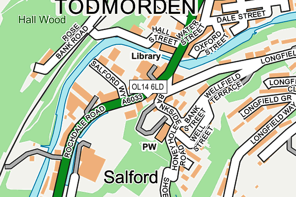 Map of THERMOZER LTD at local scale