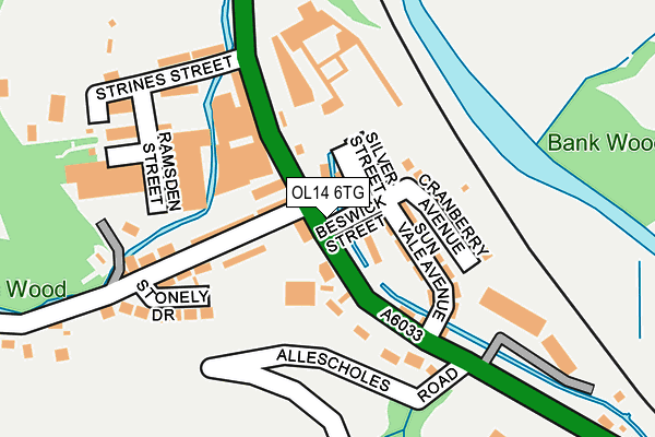 Map of EJF ELECTRICAL LTD at local scale