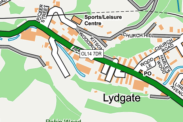 Map of S AND S SITE SERVICES LIMITED at local scale