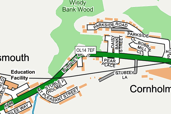 Map of TIPPLE LTD at local scale