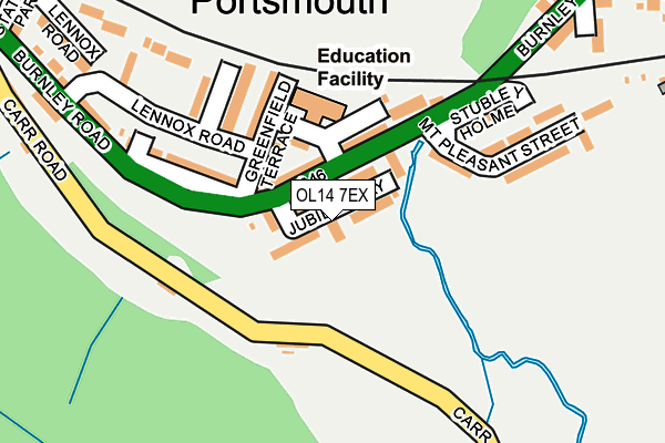 Map of WST TRANSPORT NW LIMITED at local scale