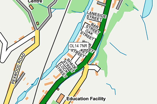 Map of HUMBLE GROVE LTD at local scale