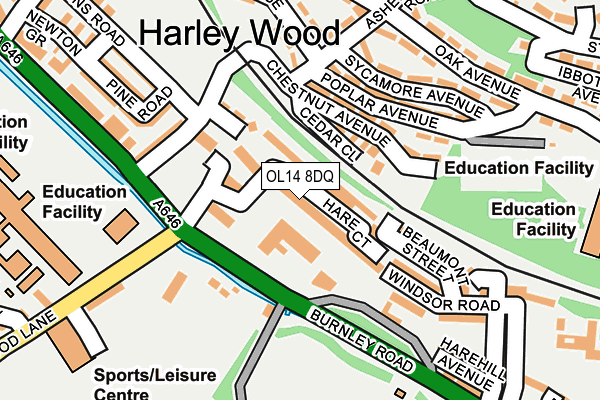 Map of STOODLEY VIEW LIMITED at local scale