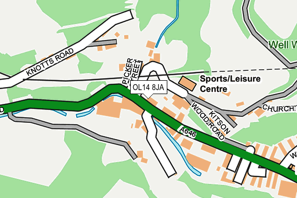 Map of STORBTECH LTD at local scale