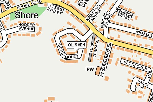 Map of INCOMMAND FIRE LTD at local scale
