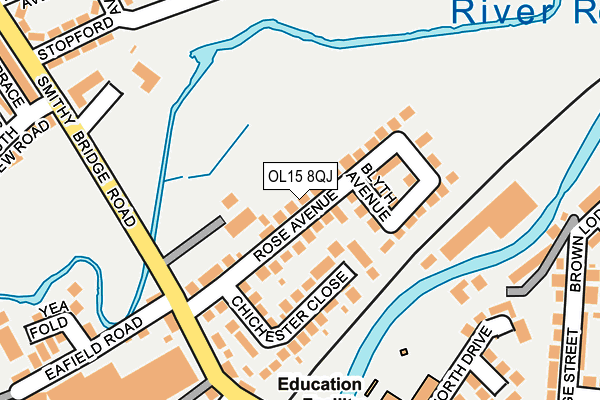 Map of CR RECRUITMENT LTD at local scale