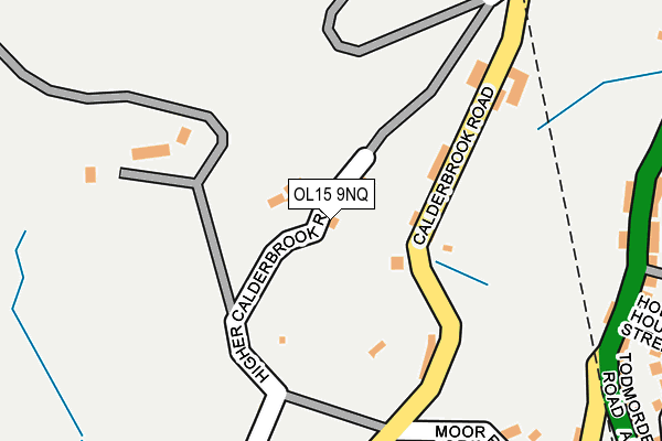 OL15 9NQ map - OS OpenMap – Local (Ordnance Survey)