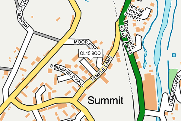 OL15 9QQ map - OS OpenMap – Local (Ordnance Survey)