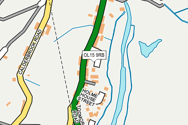 OL15 9RB maps, stats, and open data