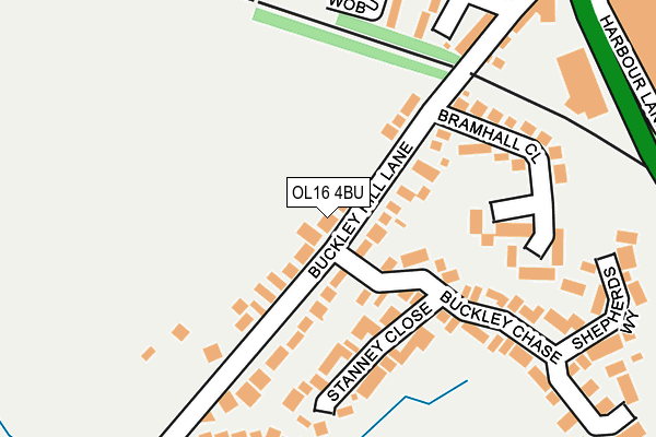 Map of BUCHAN JONES HOLDINGS LTD at local scale