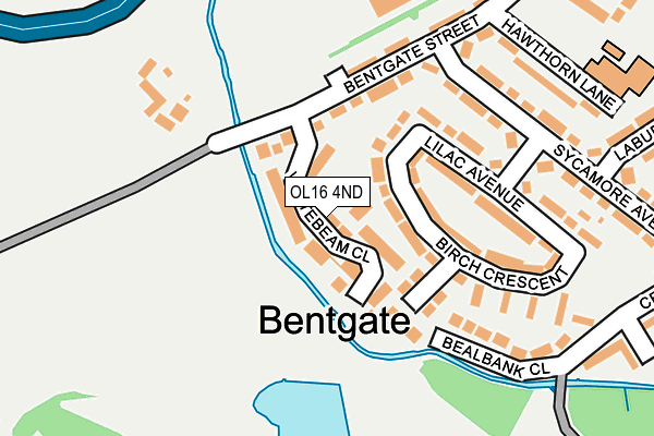Map of RIGGWORTH PROPERTIES LIMITED at local scale