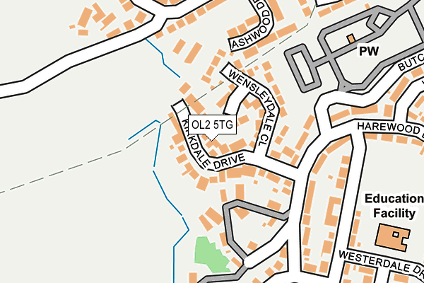 Map of WILMOT HOMES LTD at local scale