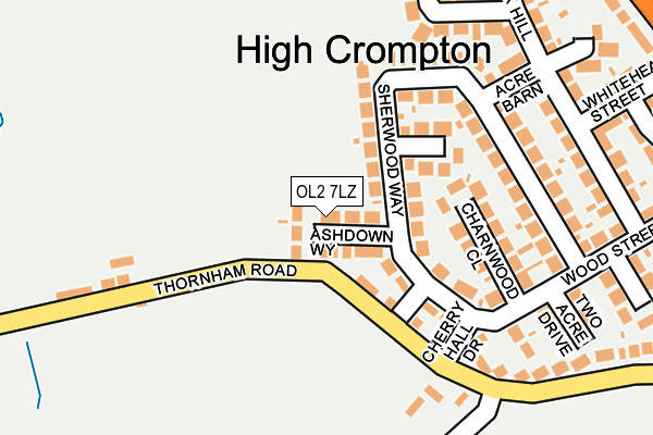 Map of OCTAGON CARE LTD at local scale