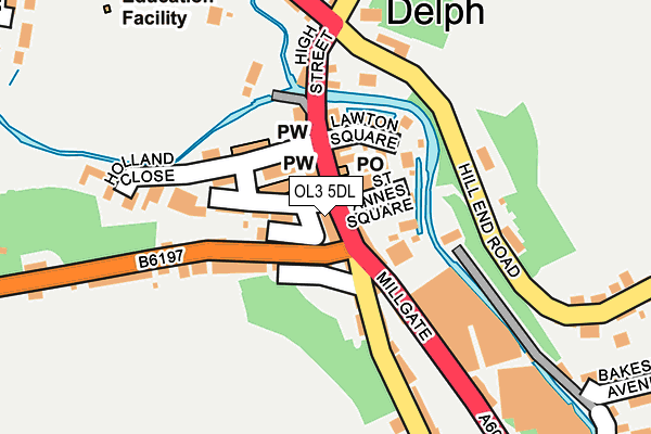Map of DNS (HULL) LIMITED at local scale