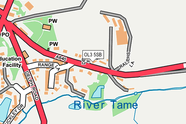 Map of OHAU CONSULTANCY SERVICES LIMITED at local scale