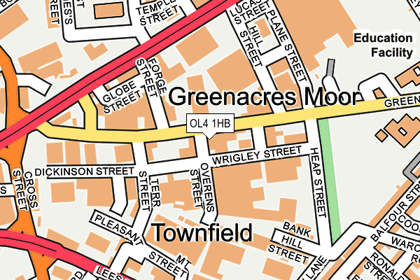 Map of GARRICK RESIDENCES LIMITED at local scale