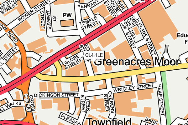 Map of RICHMOND JOINERS AND BUILDERS LIMITED at local scale