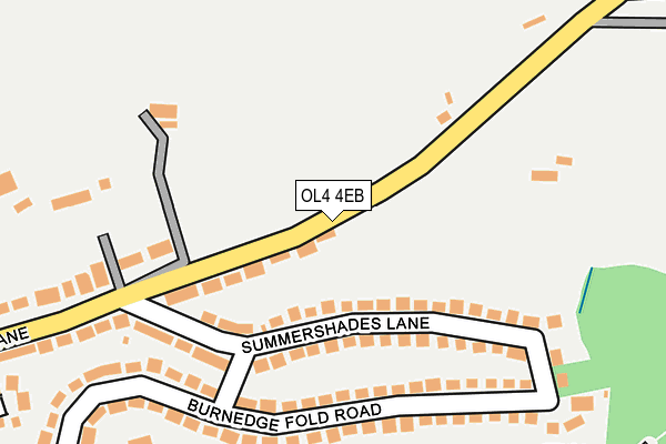 Map of 2 AND 4 GROVE FARM BARNS SCULTHORPE LIMITED at local scale