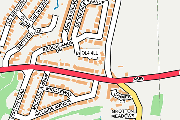 Map of BOOTH'S PROPERTIES LIMITED at local scale