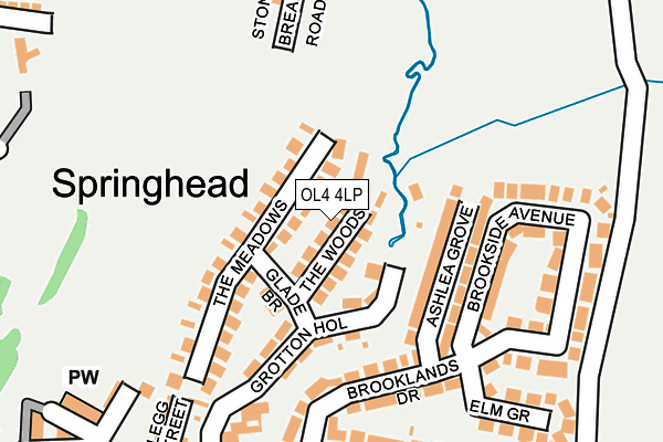 Map of SADDLEWORTH HAULAGE LIMITED at local scale