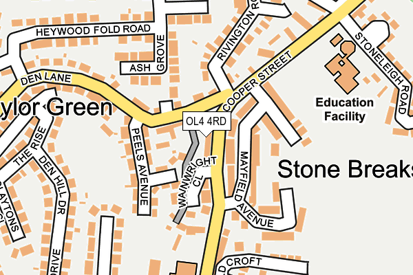 Map of SCENE IN SERIES LIMITED at local scale