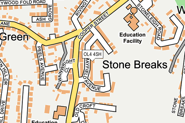 Map of M SWIFT BUILDING CONTRACTORS LIMITED at local scale