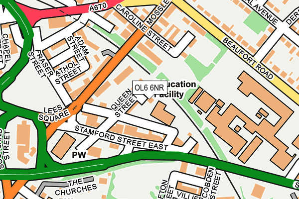 Map of COSTEL ROSCAN LTD at local scale