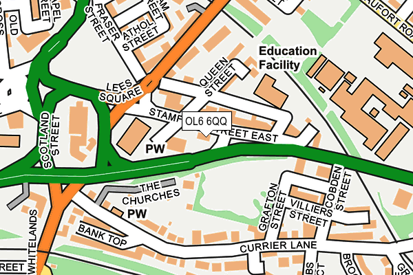 Map of REEDS LEGAL SERVICES LIMITED at local scale