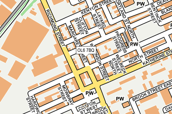 Map of WARINA HOUSE LTD at local scale