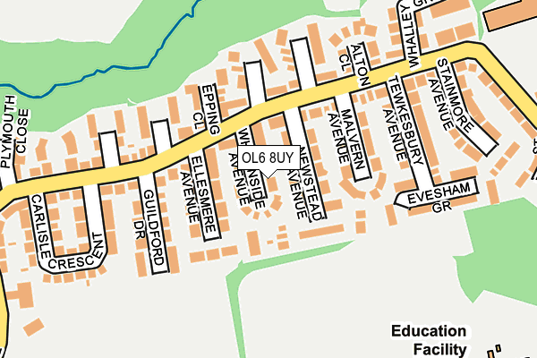 Map of GALLERY STORE LIMITED at local scale