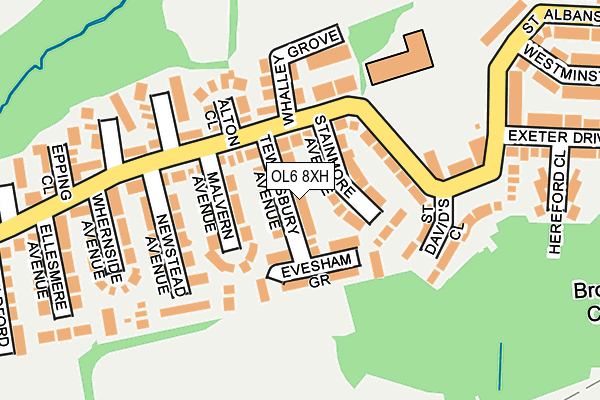 Map of KK HOUSING LTD at local scale