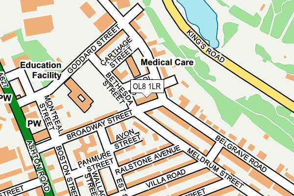 Map of HK & SV CONSULTANCY LTD at local scale