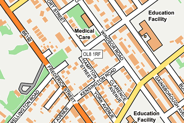 Map of A&H INVESTMENTS PROPERTIES LIMITED at local scale