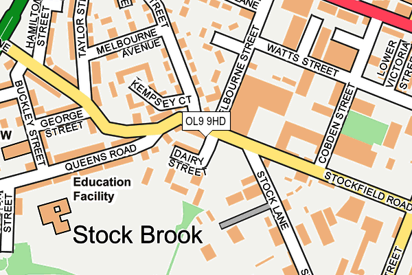 Map of VAG BREAKERS LTD. at local scale