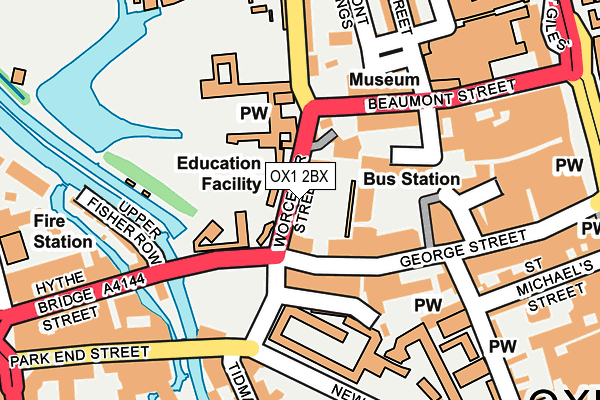 Map of OXFORD STRATEGY GROUP LIMITED at local scale