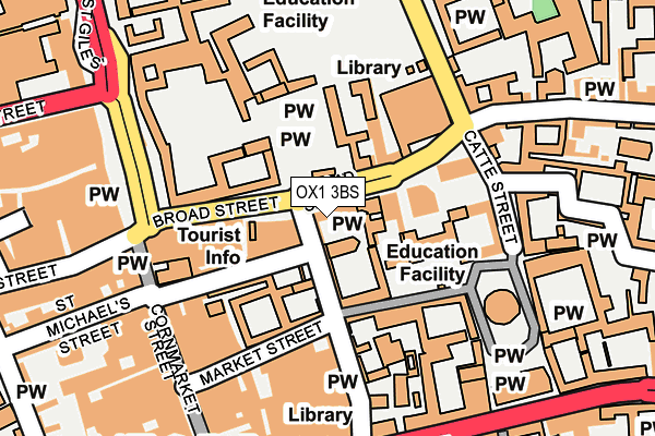 OX1 3BS map - OS OpenMap – Local (Ordnance Survey)