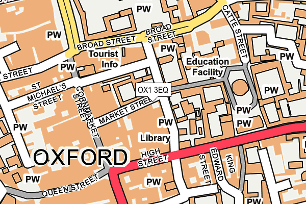 OX1 3EQ map - OS OpenMap – Local (Ordnance Survey)