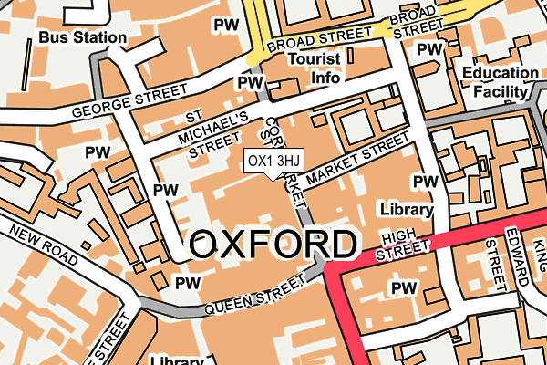 OX1 3HJ map - OS OpenMap – Local (Ordnance Survey)