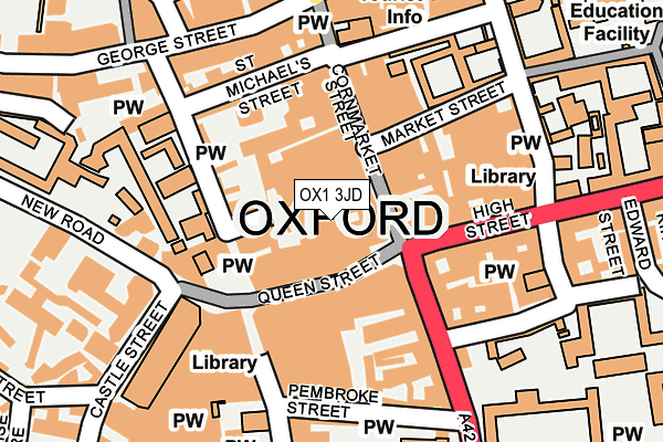 OX1 3JD map - OS OpenMap – Local (Ordnance Survey)