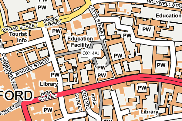 Map of BRASENOSE LIMITED at local scale