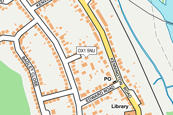 OX1 5NU map - OS OpenMap – Local (Ordnance Survey)