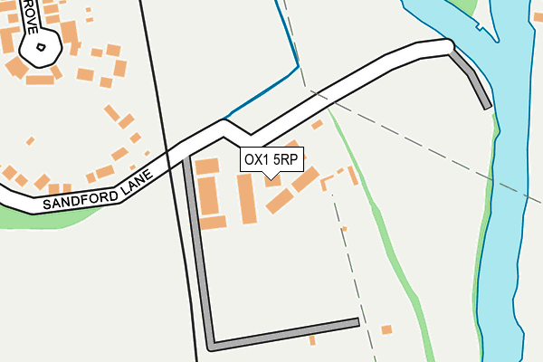 OX1 5RP map - OS OpenMap – Local (Ordnance Survey)