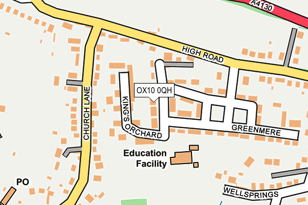 OX10 0QH map - OS OpenMap – Local (Ordnance Survey)